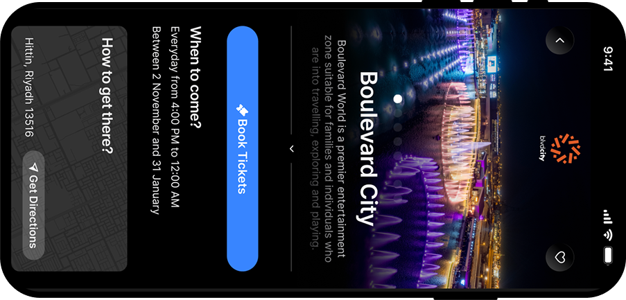 Riyadh Season mobile mockup 5